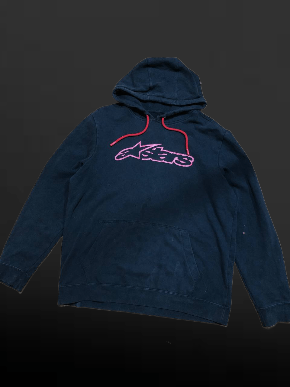 Alpinestars Big Print Alpinestars Y2K Hoodie Black Vintage Size US S / EU 44-46 / 1 - 1 Thumbnail