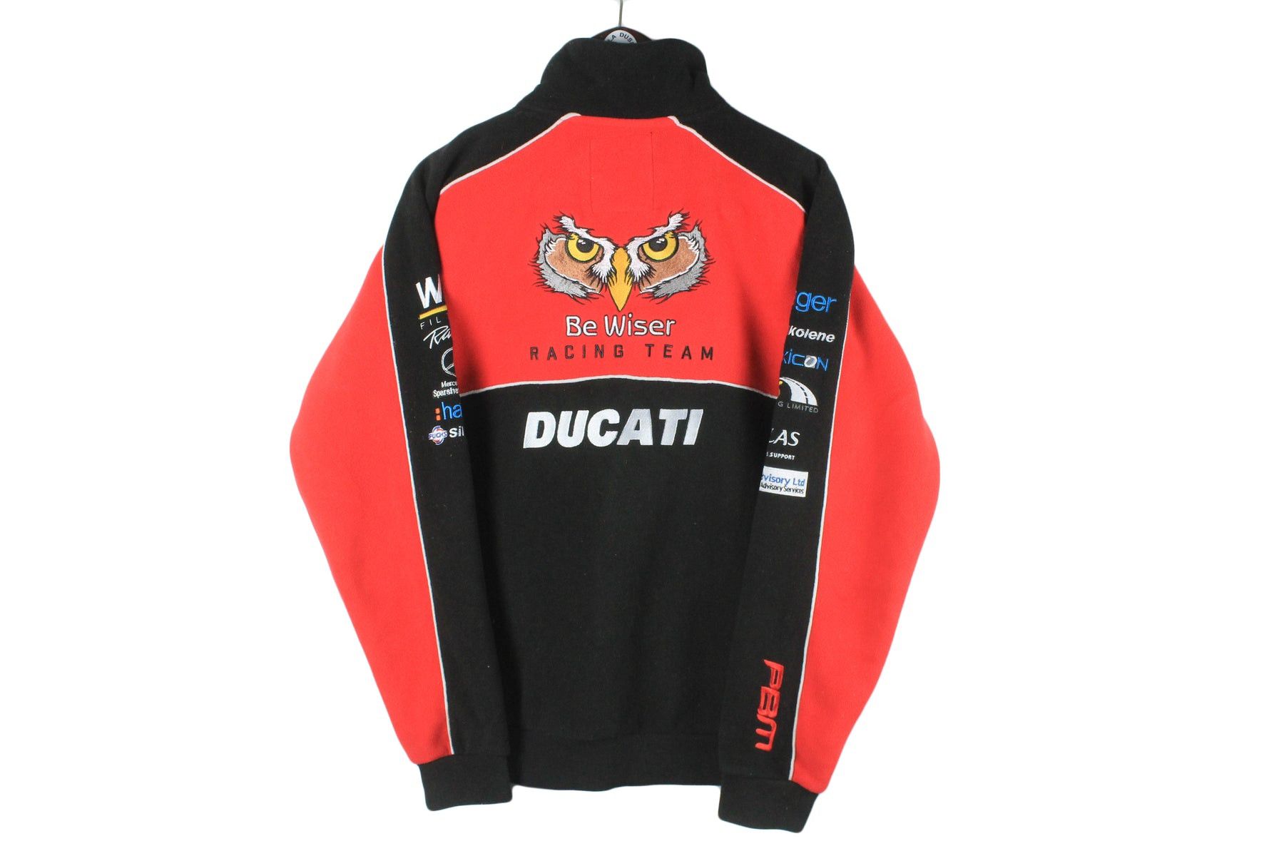 Ducati Be Wiser Ducati Racing Team Fleece Full Zip Small / Medium Size US M / EU 48-50 / 2 - 2 Thumbnail