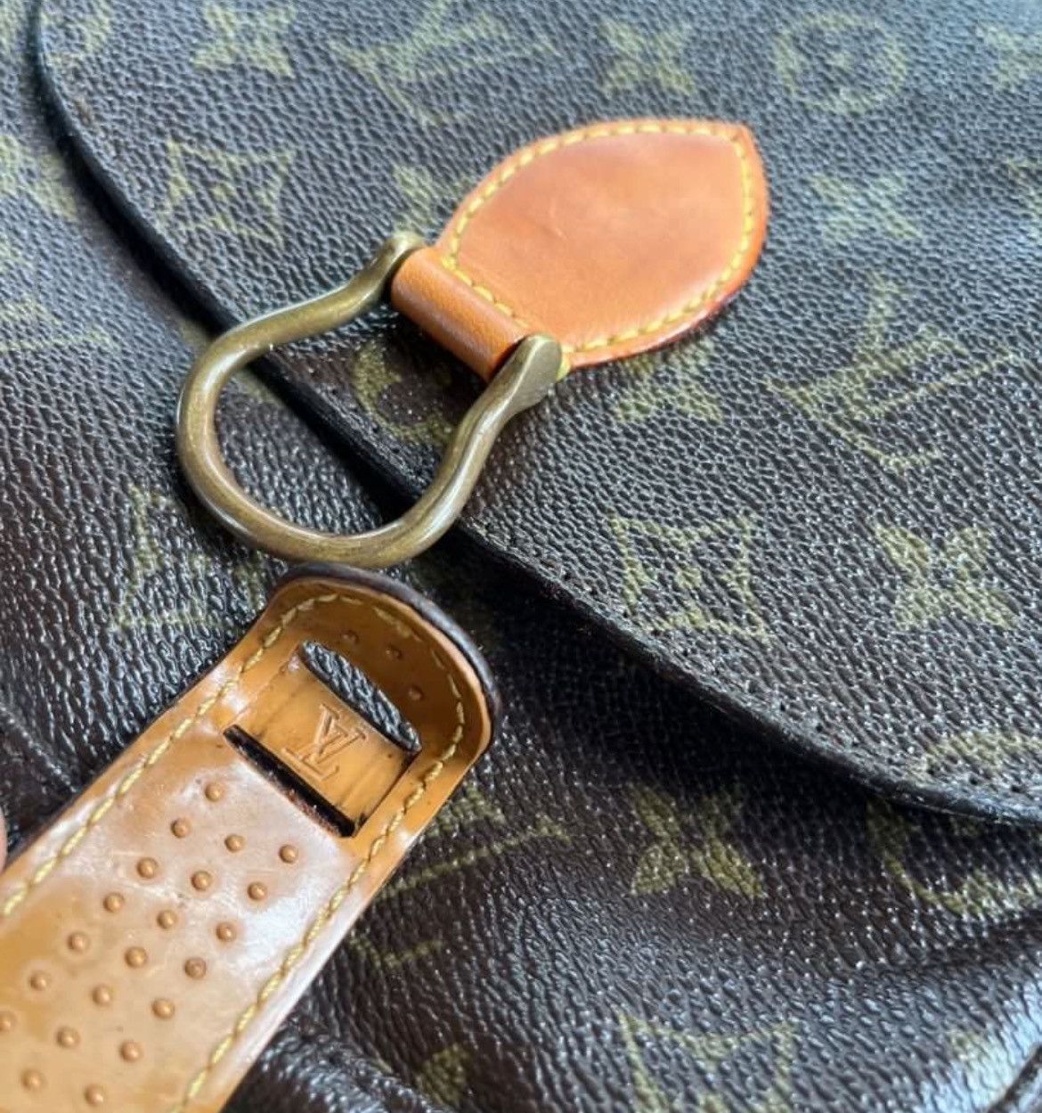 Louis Vuitton Authentic Louis Vuitton Saint Cloud Brown Shoulder Bag Size ONE SIZE - 17 Thumbnail