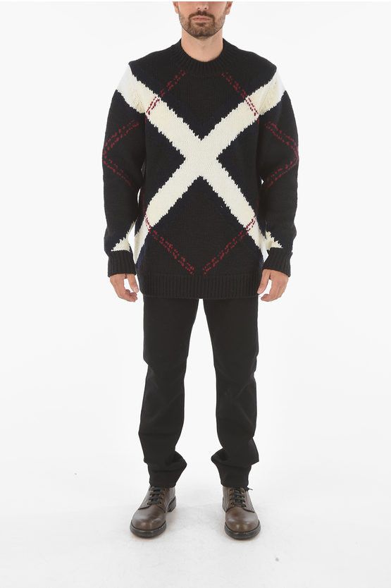 Alexander McQueen o1y1024 Sweater in Multicolor Size US M / EU 48-50 / 2 - 4 Thumbnail