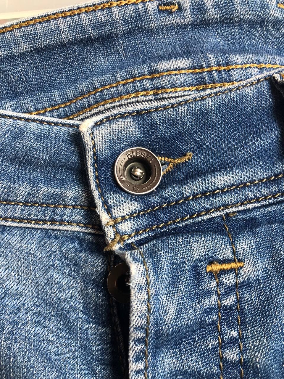 Diesel × Vintage Vintage Y2K Diesel jeans denim faded stretwear style size 29 Size 29" - 14 Thumbnail