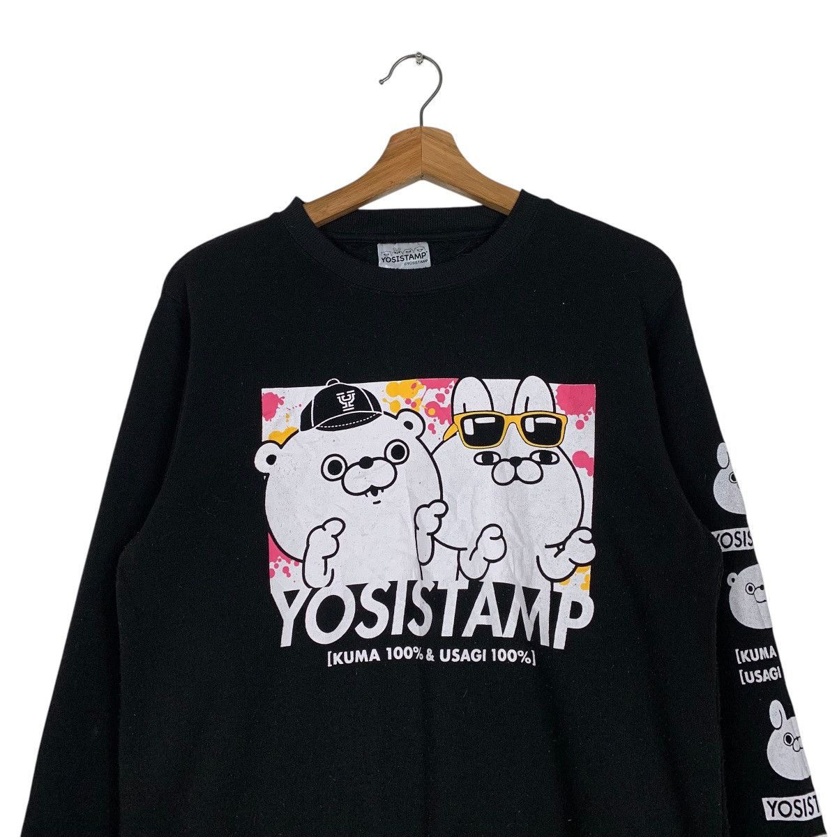 Anime Japanese Brand Anima Yosistamp Crewneck Sweatshirt Size US L / EU 52-54 / 3 - 2 Thumbnail