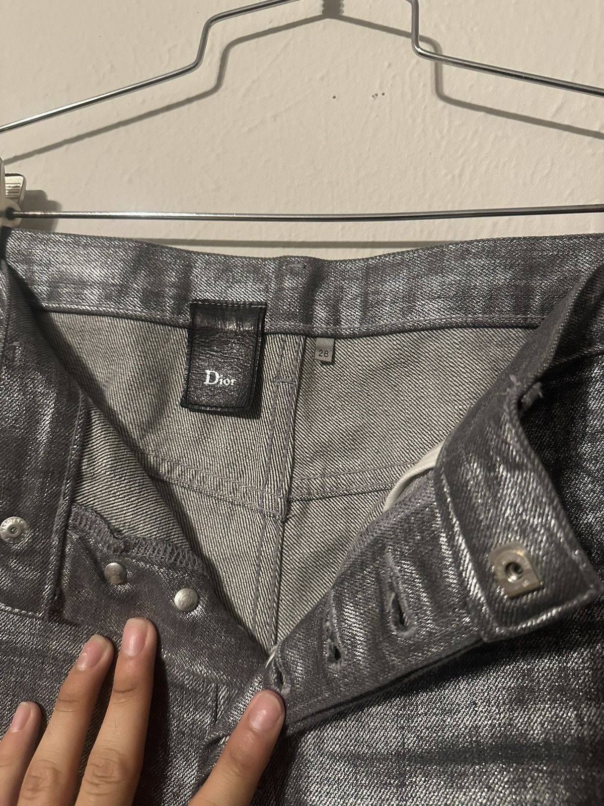 Dior dior homme AW06 radioactive denim Size US 28 / EU 44 - 4 Thumbnail