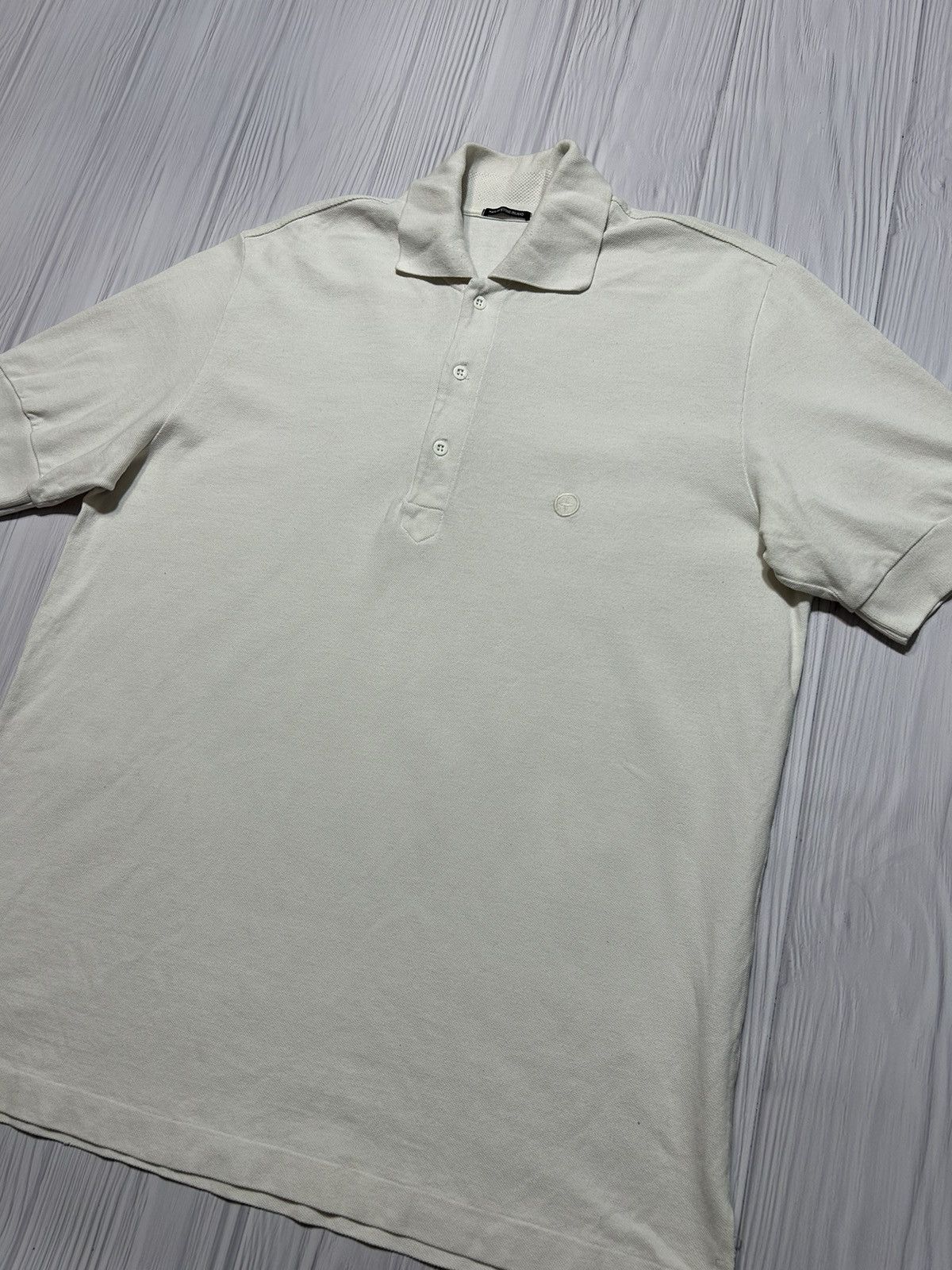 Stone Island Vintage Rare Made By Stone Island Polo Shirt Size US XXL / EU 58 / 5 - 2 Thumbnail