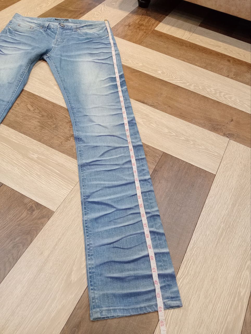 LAGUST BLUE WASHED STRETCH DENIM JEANS