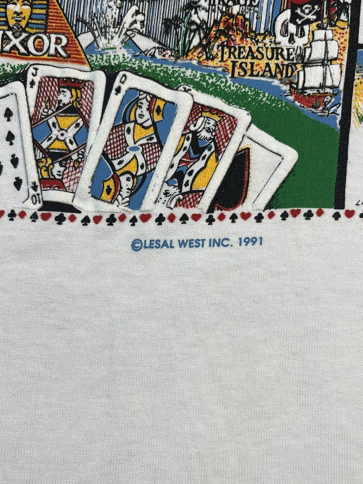 Vintage Vintage Las Vegas Graphic Tee (1991) Size US M / EU 48-50 / 2 - 5 Thumbnail
