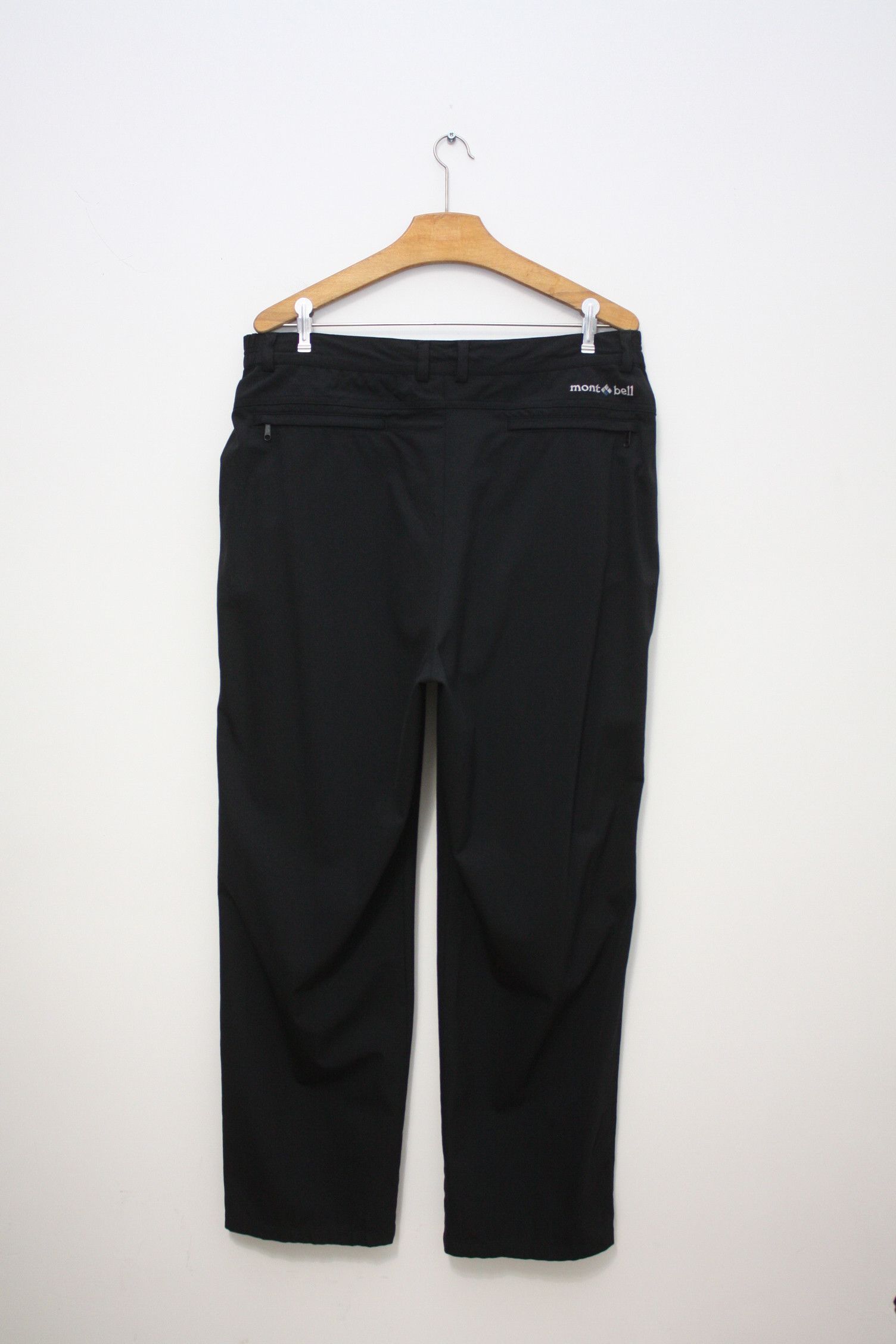 Montbell Montbell Black Softshell Lightweight Pants Men's Size US 36 / EU 52 - 4 Thumbnail