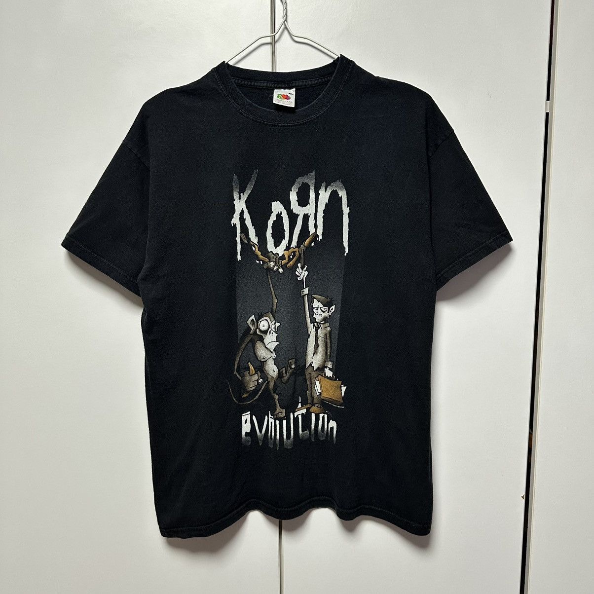 Band Tees Korn Evolution 2007 Vintage Rock Metal Rare t-shirts Size US M / EU 48-50 / 2 - 1 Thumbnail