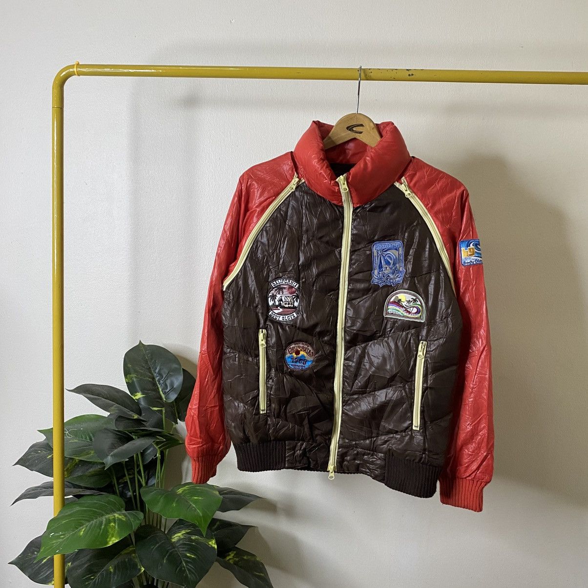 Body Glove Vintage Y2K Body Glove Surf Puffer Jacket Size US S / EU 44-46 / 1 - 1 Thumbnail