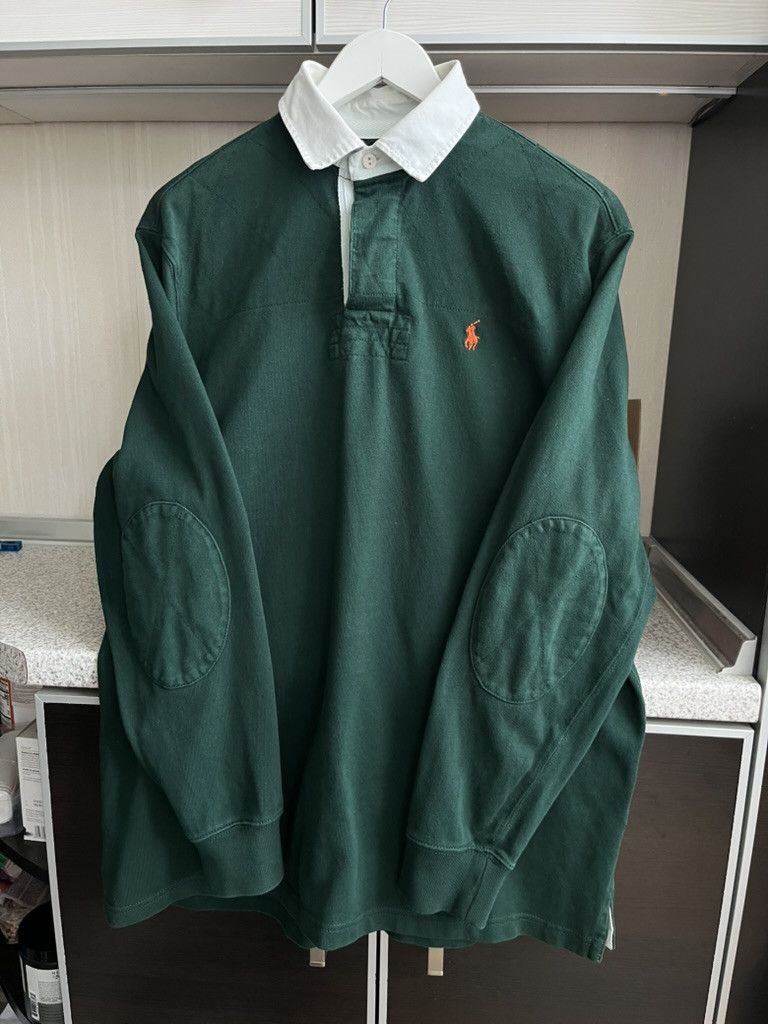 Polo Ralph Lauren Vintage Y2K Polo Ralph Lauren Rugby Longsleeve Polo Size US L / EU 52-54 / 3 - 4 Thumbnail