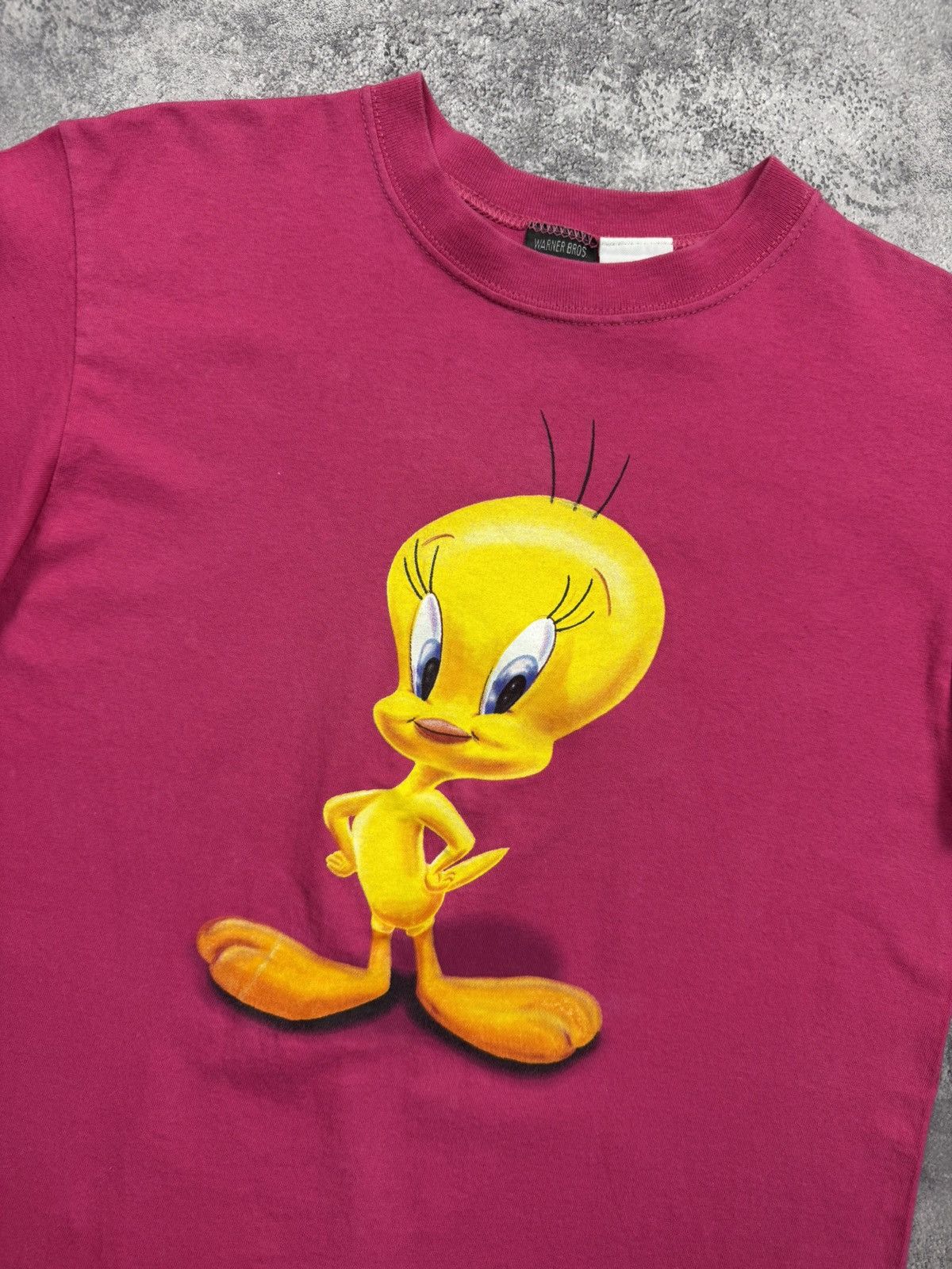 Vintage Vintage 90s Looney Tunes Tweety Bird Warner Bros Tee Shirt Size L / US 10 / IT 46 - 7 Thumbnail