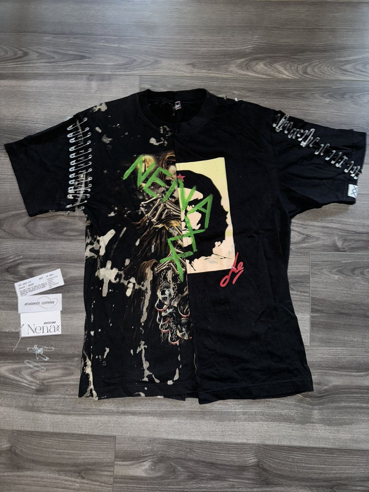 Designer 1/1 Nena Barcelona Reworked Tee Size US L / EU 52-54 / 3 - 1 Thumbnail