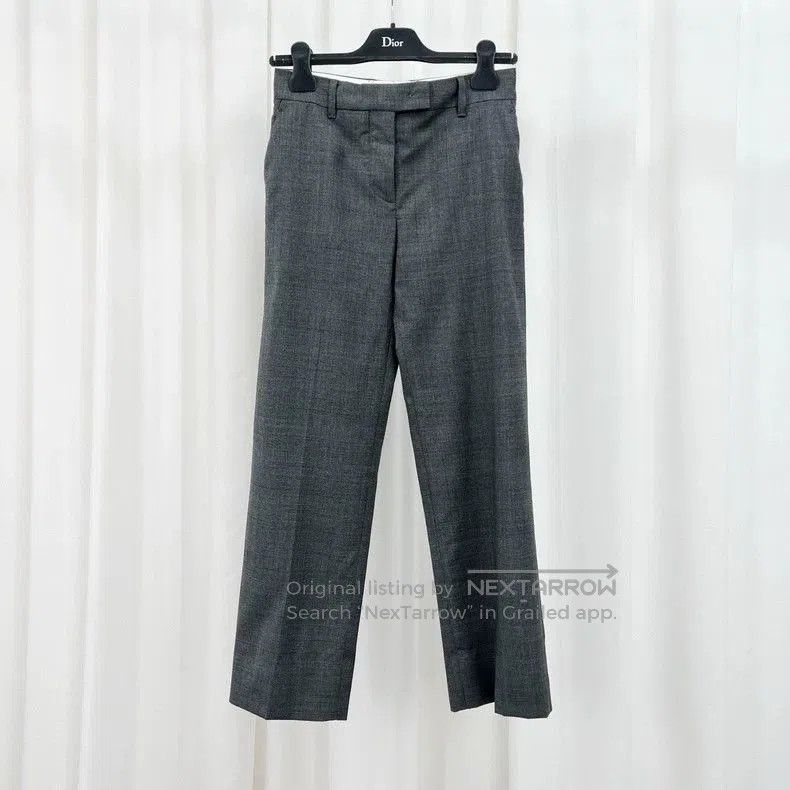 Miu Miu Miu Miu Embroidered Letter Casual Trousers. Size US 38 / EU 54 - 1 Thumbnail