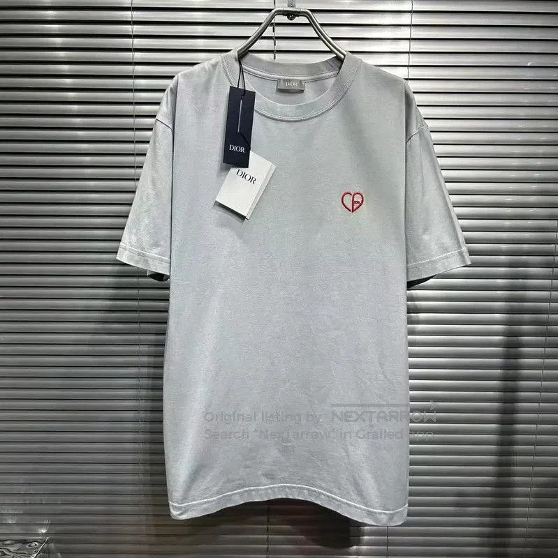Dior Dior Summer Green Cotton Graphic T-Shirt . Size US S / EU 44-46 / 1 - 1 Thumbnail