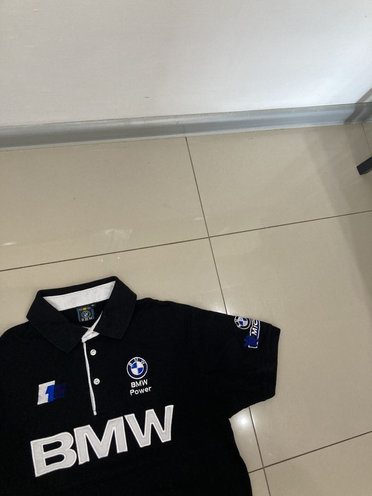 BMW Vintage BMW power racing team polo tee tshirt XL y2k drip Size US XL / EU 56 / 4 - 3 Thumbnail