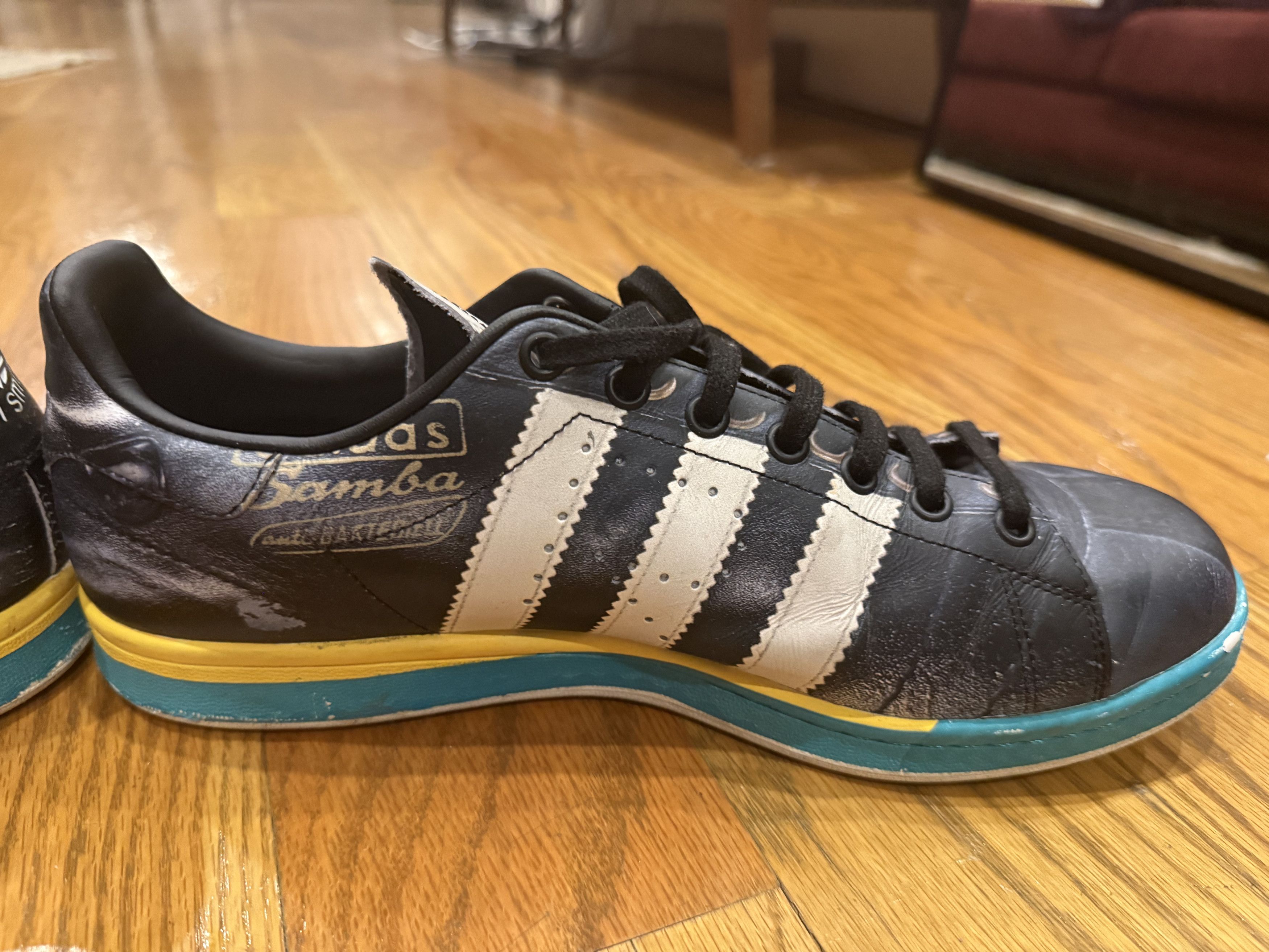 Adidas × Raf Simons Adidas RAF Simmons x Samba Stan Smith Size 11.5 Size US 11.5 / EU 44-45 - 5 Thumbnail