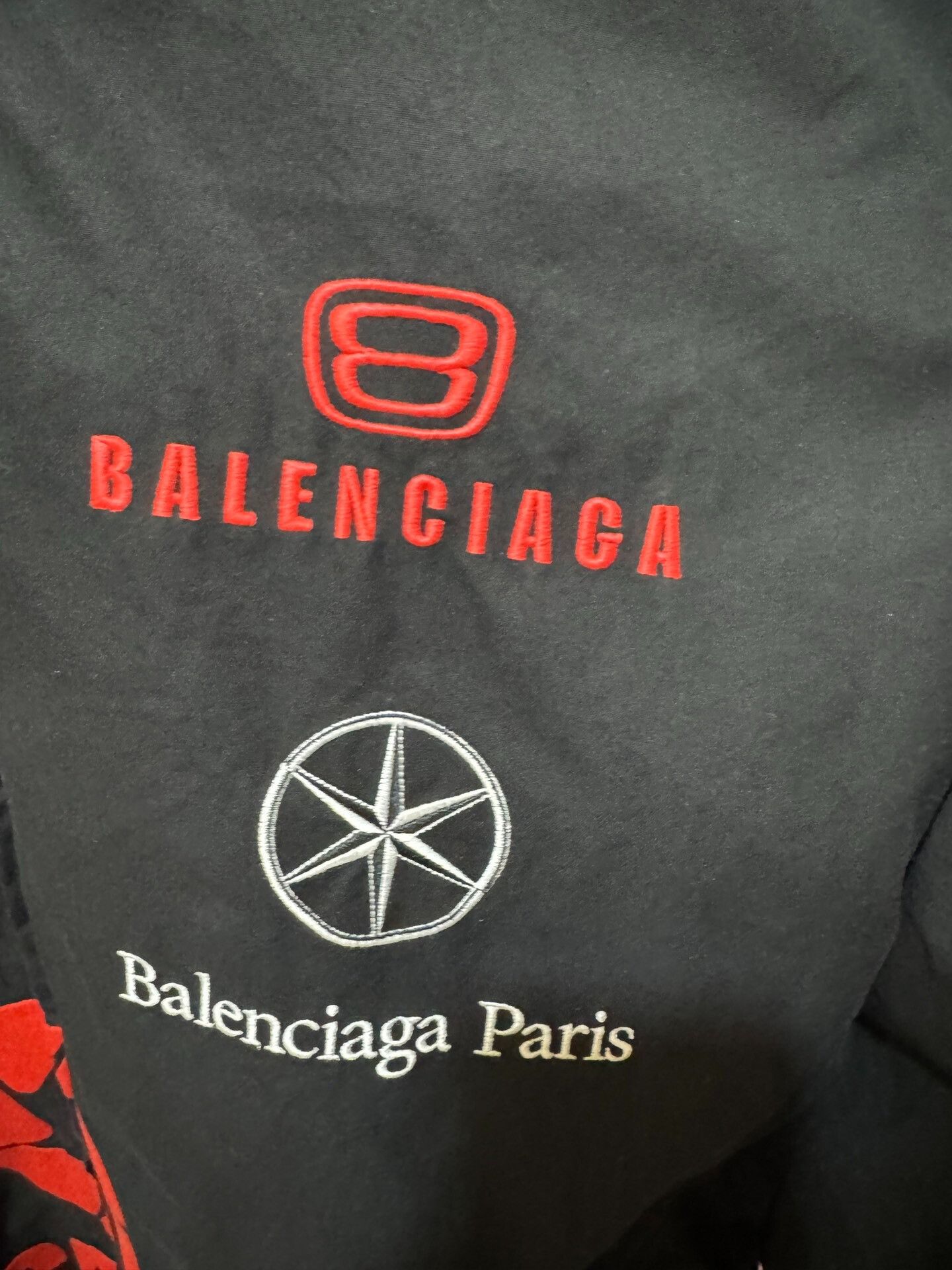 Balenciaga balenciaga embroidered racing style jacket Size US M / EU 48-50 / 2 - 3 Thumbnail