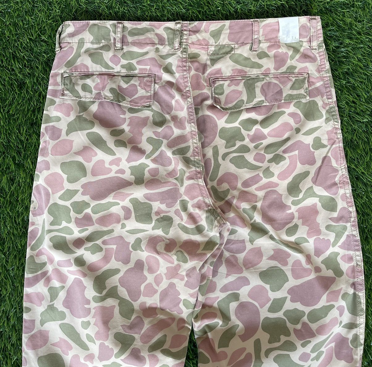 Hollywood Trading Company Vintage🔥MISTER N.HoolyWood🔥MAN’S COTTON CAMOUFLAGE MILITARY Size US 32 / EU 48 - 3 Thumbnail