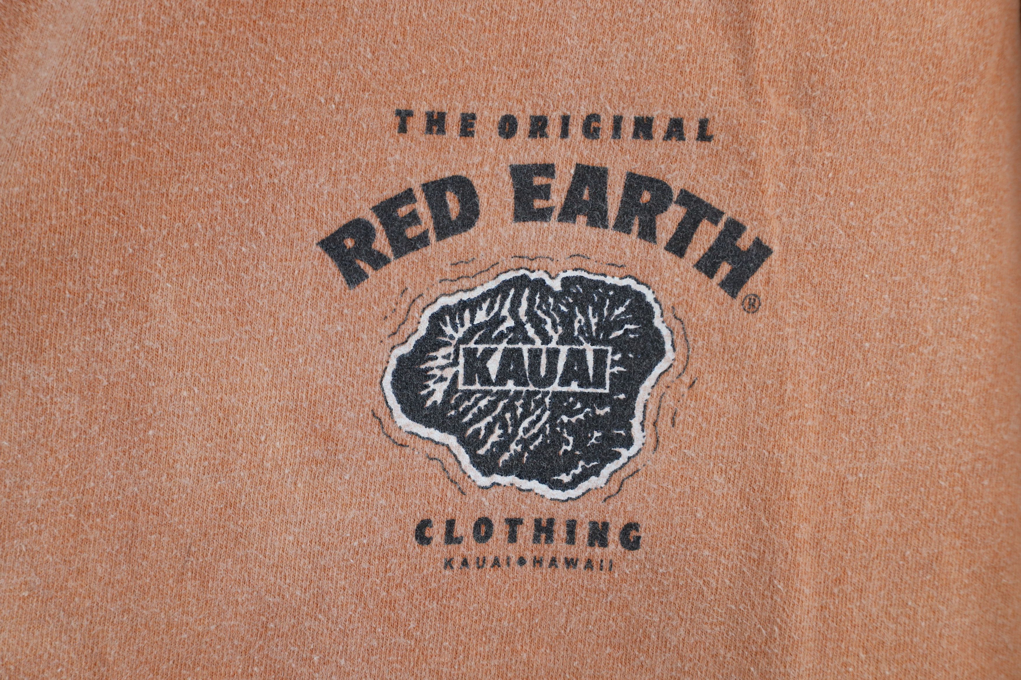 Vintage Vintage 90s Red Earth Clothing Hawaii Stonewash T-Shirt Size US XXL / EU 58 / 5 - 4 Thumbnail