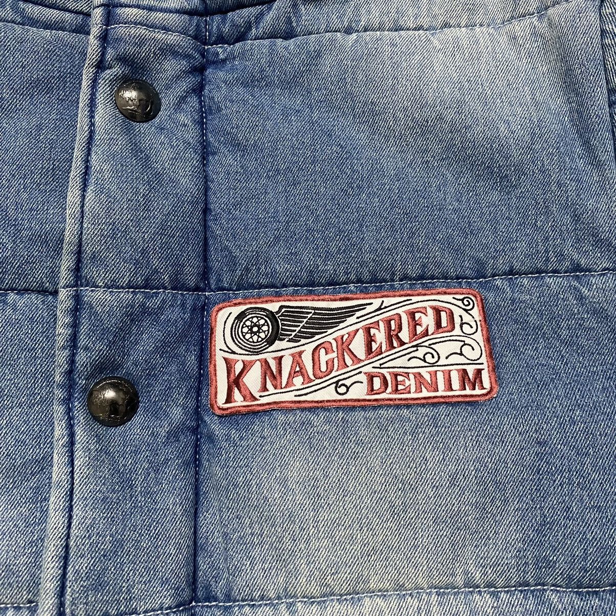 Japanese Brand KNACKERED Denim Puffer Jacket Size US L / EU 52-54 / 3 - 13 Thumbnail