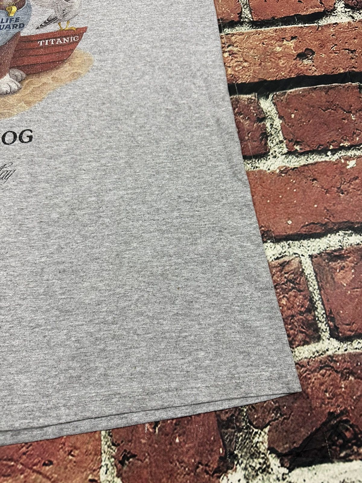 Vintage Vintage 90s Life Guard Dog Tee Cape May Titanic New Jersey Size US M / EU 48-50 / 2 - 6 Thumbnail