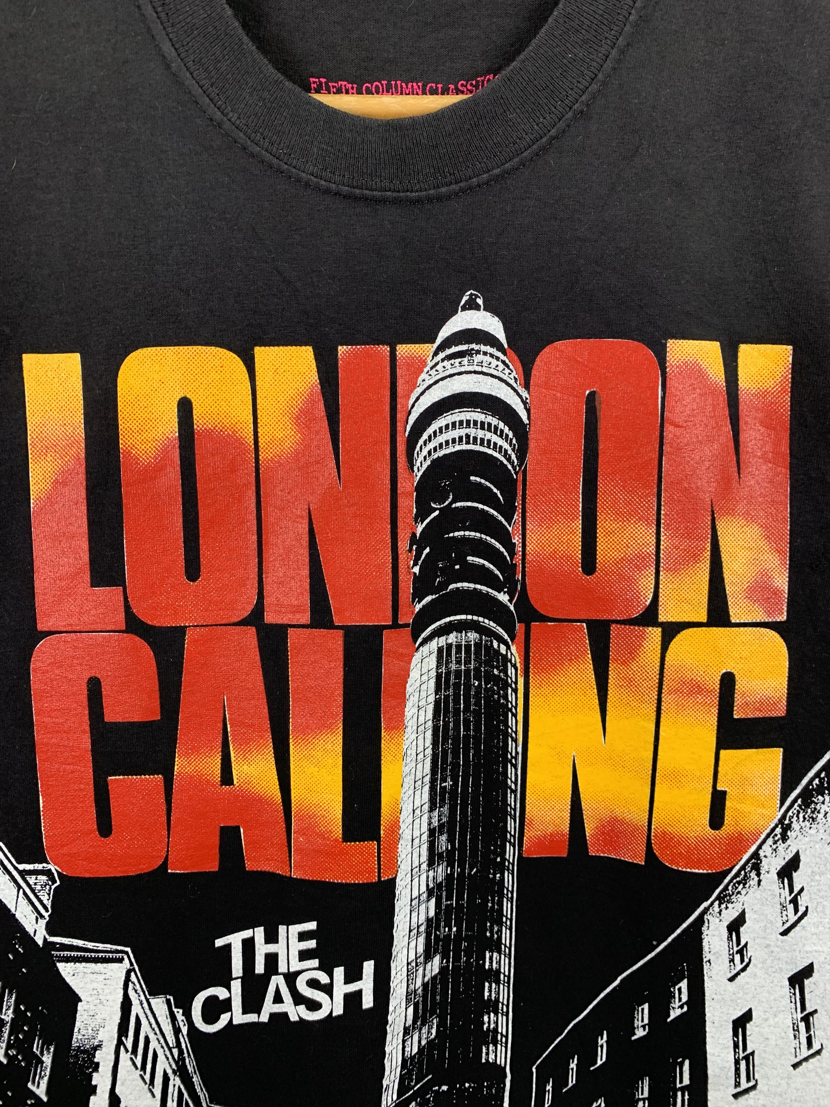Band Tees × Vintage Vintage Fifth Column The Clash London Calling TA0242 Size US M / EU 48-50 / 2 - 5 Thumbnail