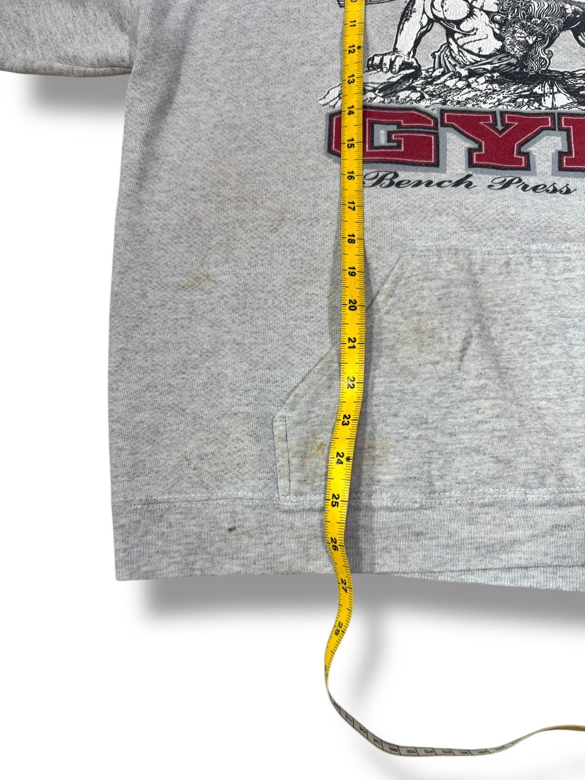 Vintage *RARE* 90s VINTAGE LORD’S GYM GOD BODYBUILDING HOODIE TULTEX Size US XL / EU 56 / 4 - 6 Thumbnail