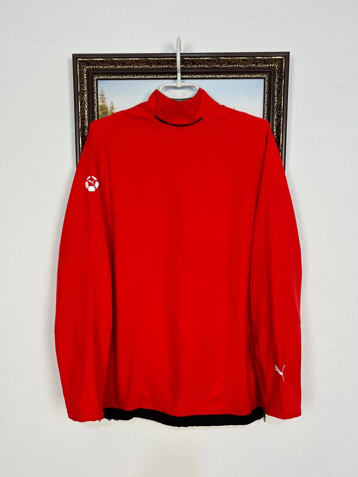Puma Vintage Fortuna Dusseldorf Football Jacket Soccer Track Top Size US L / EU 52-54 / 3 - 5 Thumbnail