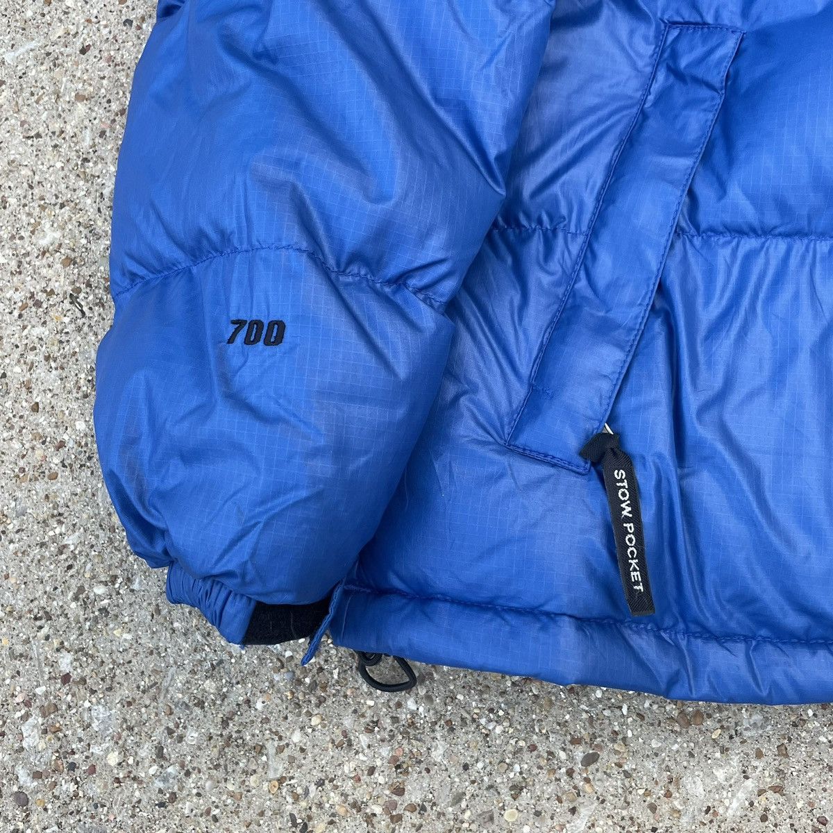 Vintage The North Face Nuptse 700 Puffer Jacket Blue Mens M