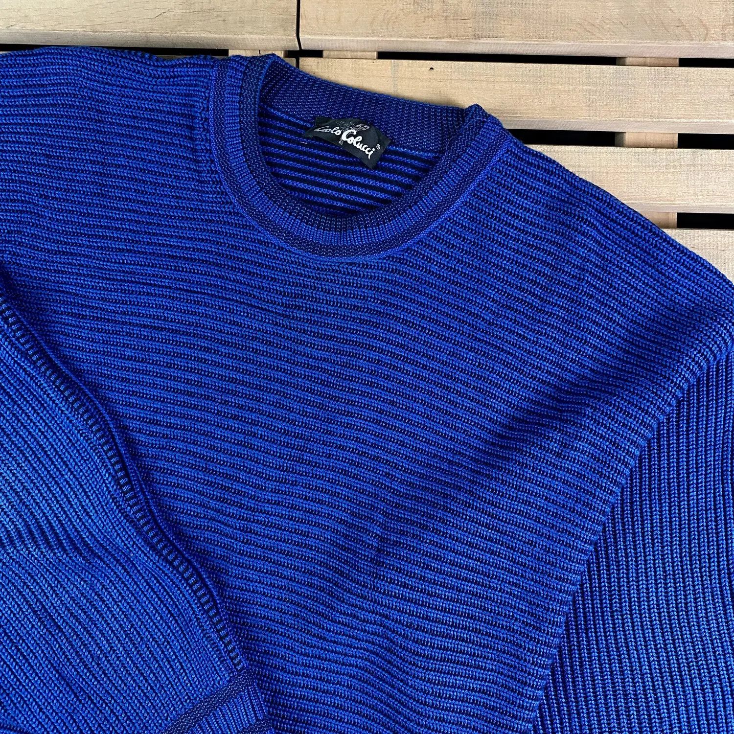 Carlo Colucci Mens Vintage Sweater Carlo Colucci Vintage Size 50 Size US M / EU 48-50 / 2 - 2 Thumbnail