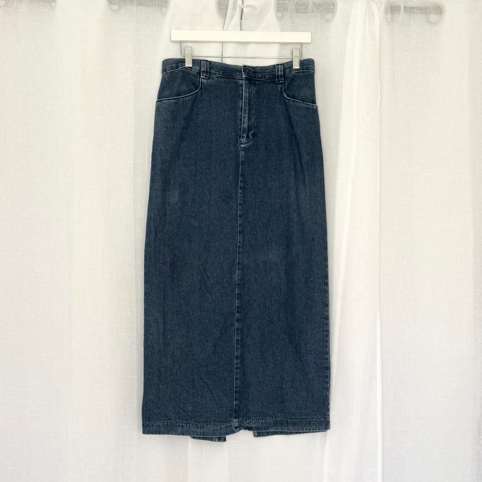 Lee y2k denim midi skirt ✧ lee casuals Size 31" - 5 Thumbnail