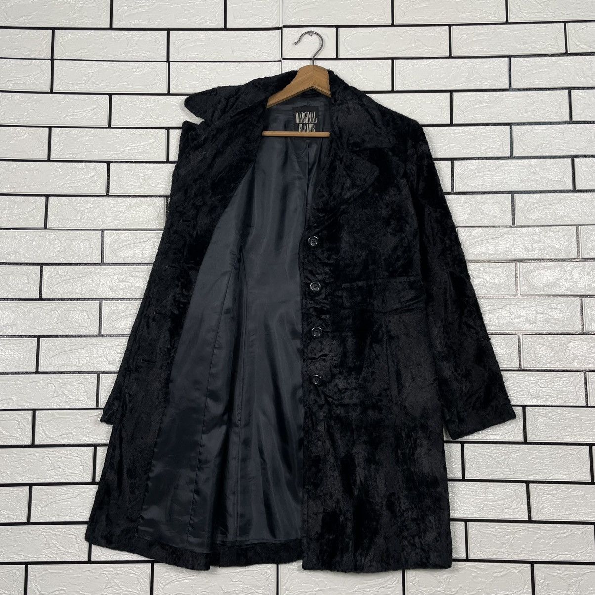 Japanese Brand Pure Black Marginal Glamour Trenchcoat Size M / US 6-8 / IT 42-44 - 10 Thumbnail