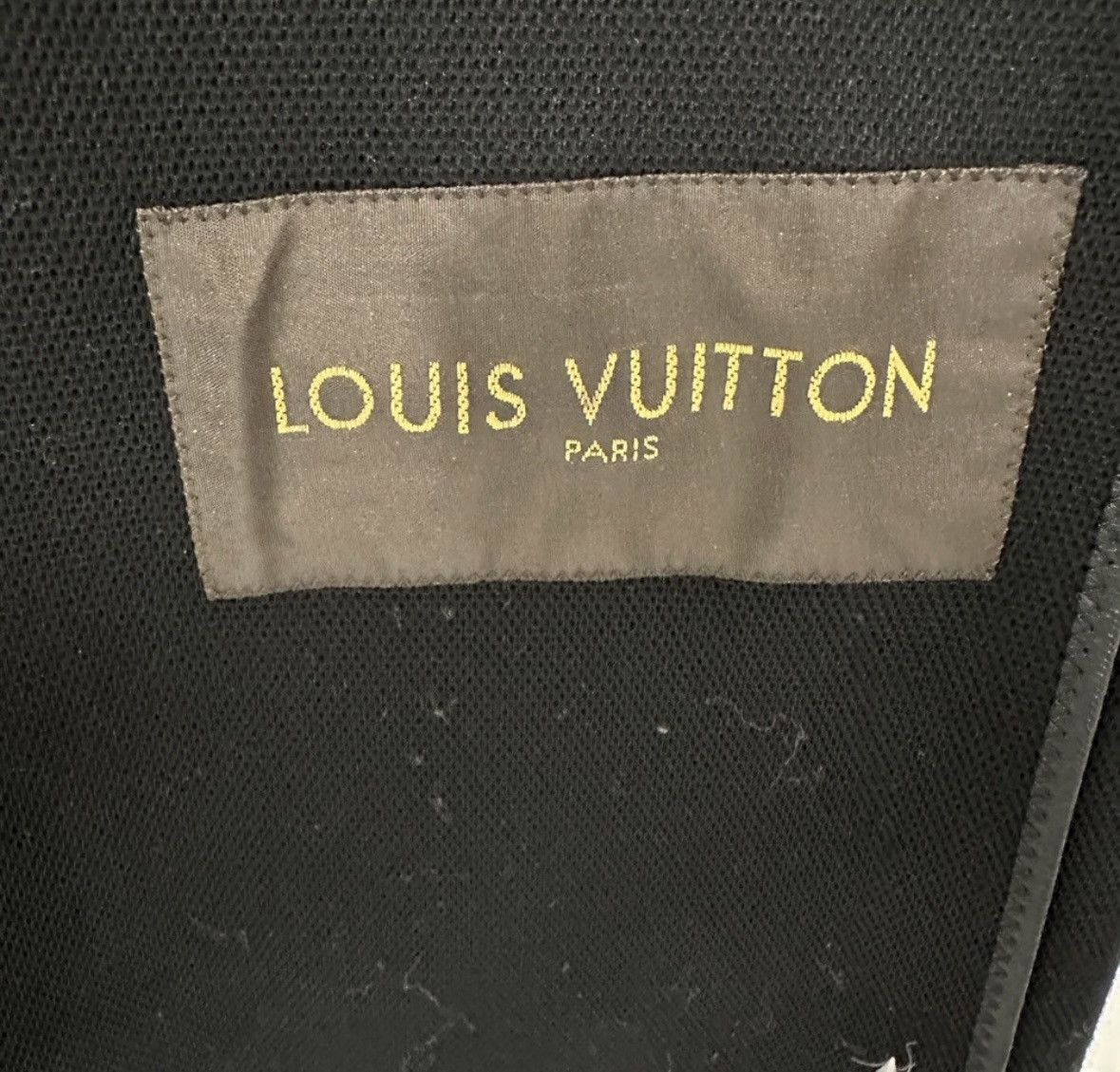 Louis Vuitton Men’s Peacoat Navy Size 52