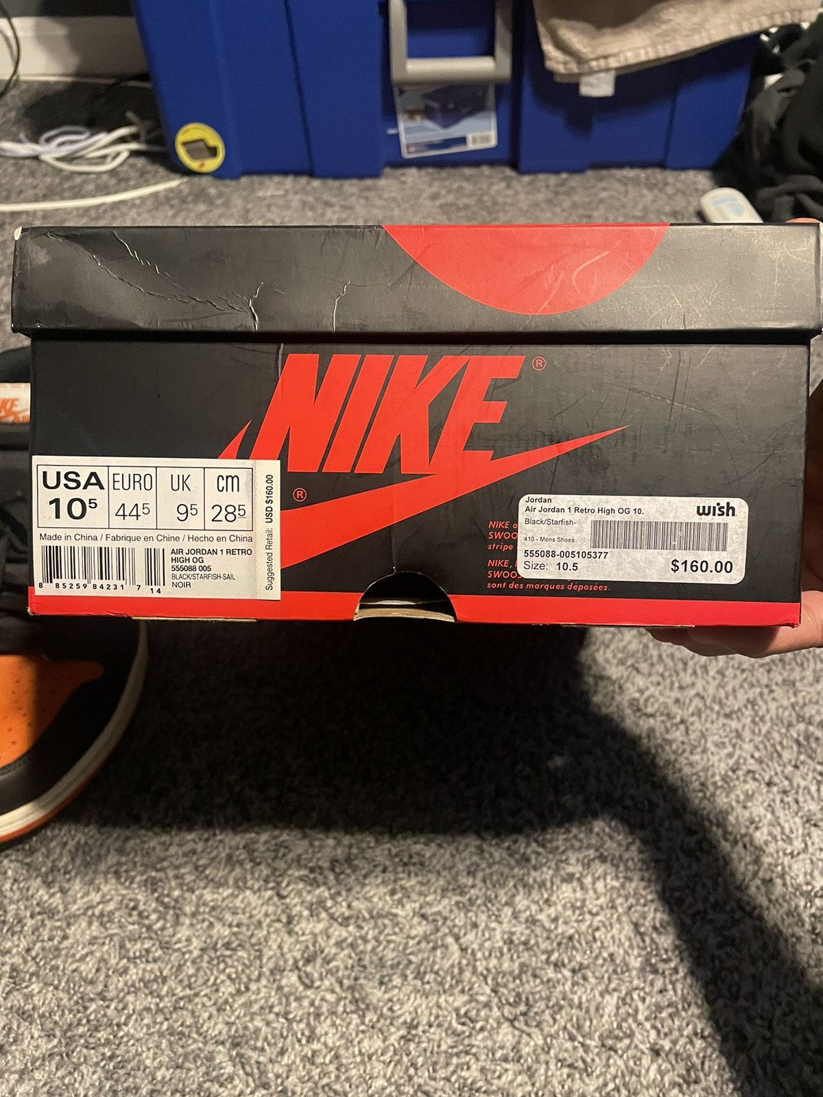 Jordan Brand Shattered Backboard 1s Size US 10.5 / EU 43-44 - 11 Thumbnail