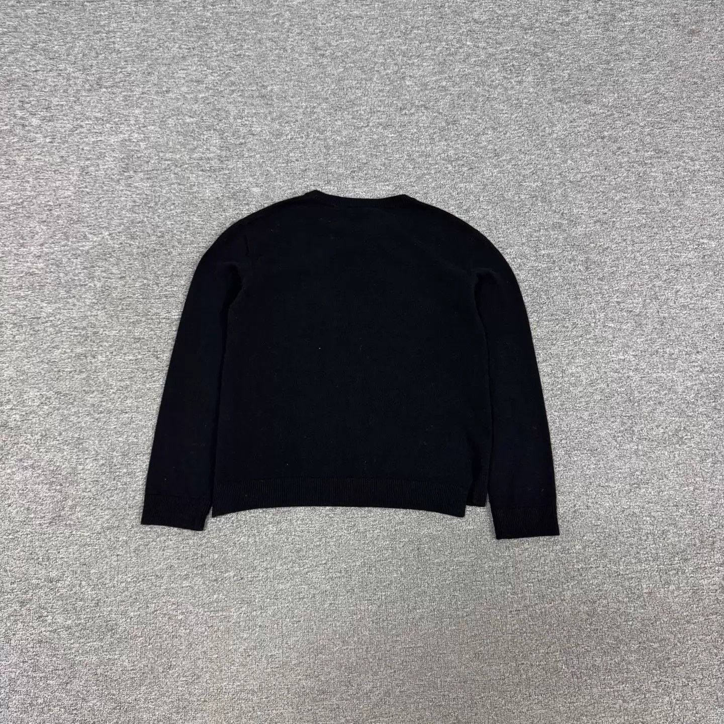 Valentino Valentino Black Heart Blade Intarsia Knit Sweater XS Size US XS / EU 42 / 0 - 2 Thumbnail