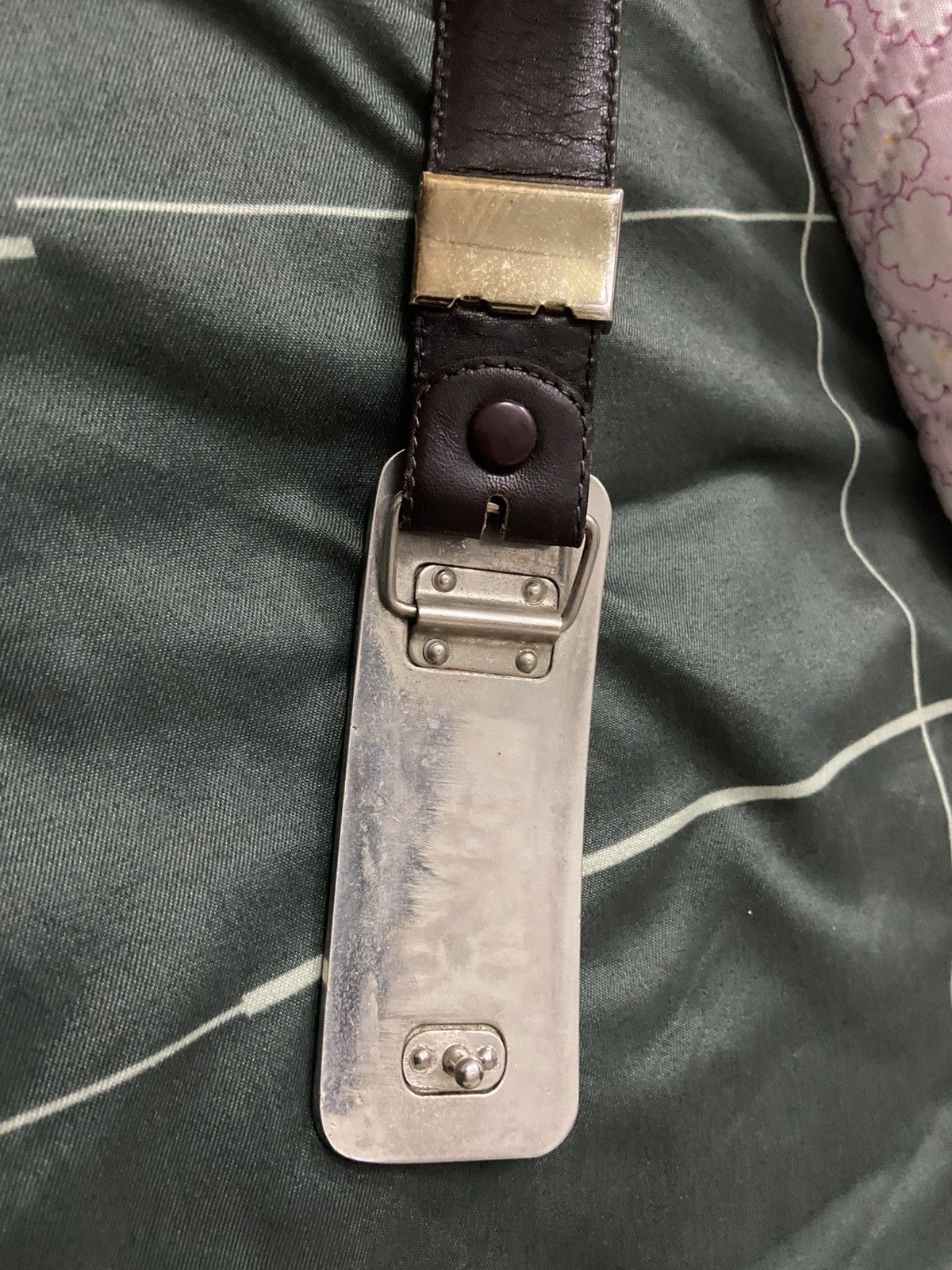 Dolce & Gabbana Vintage Dolce & Gabbana Engraved Leather Belt Size ONE SIZE - 6 Thumbnail