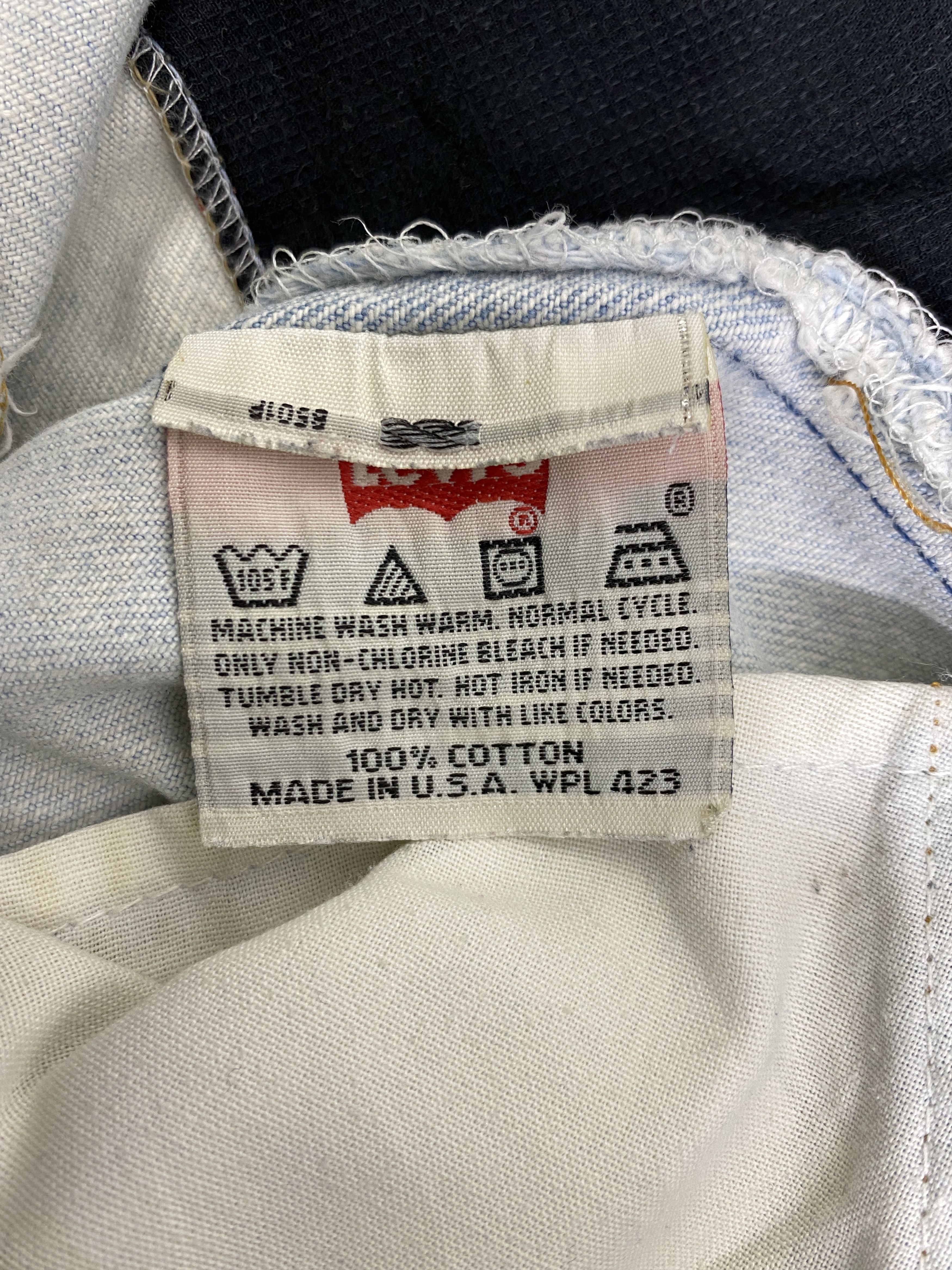 Levi's Light Blue Vintage Levis 501 Patchwork Jeans 29x28.5-JN3116 Size US 29 - 9 Thumbnail