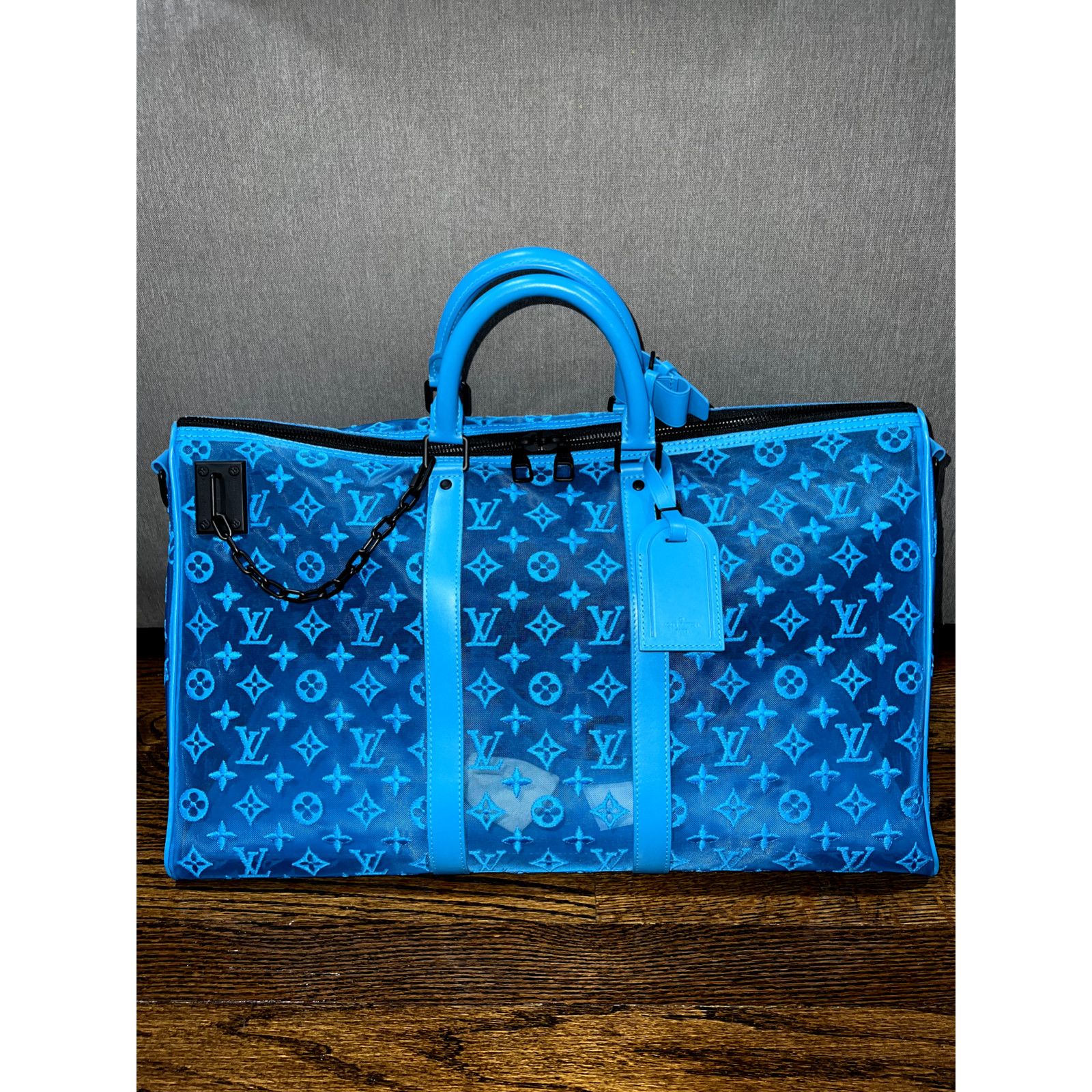 Louis Vuitton Louis Vuitton Keepall Bandouliere Triangle Mesh Travel Bag Size ONE SIZE - 2 Thumbnail