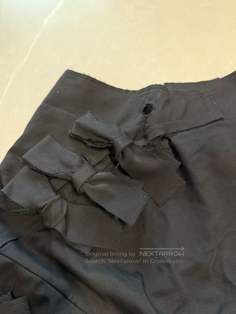 Comme des Garcons Comme Des Garcons size M Bow Wide-Leg Pants Size 24" / US 00 / IT 34 - 3 Thumbnail