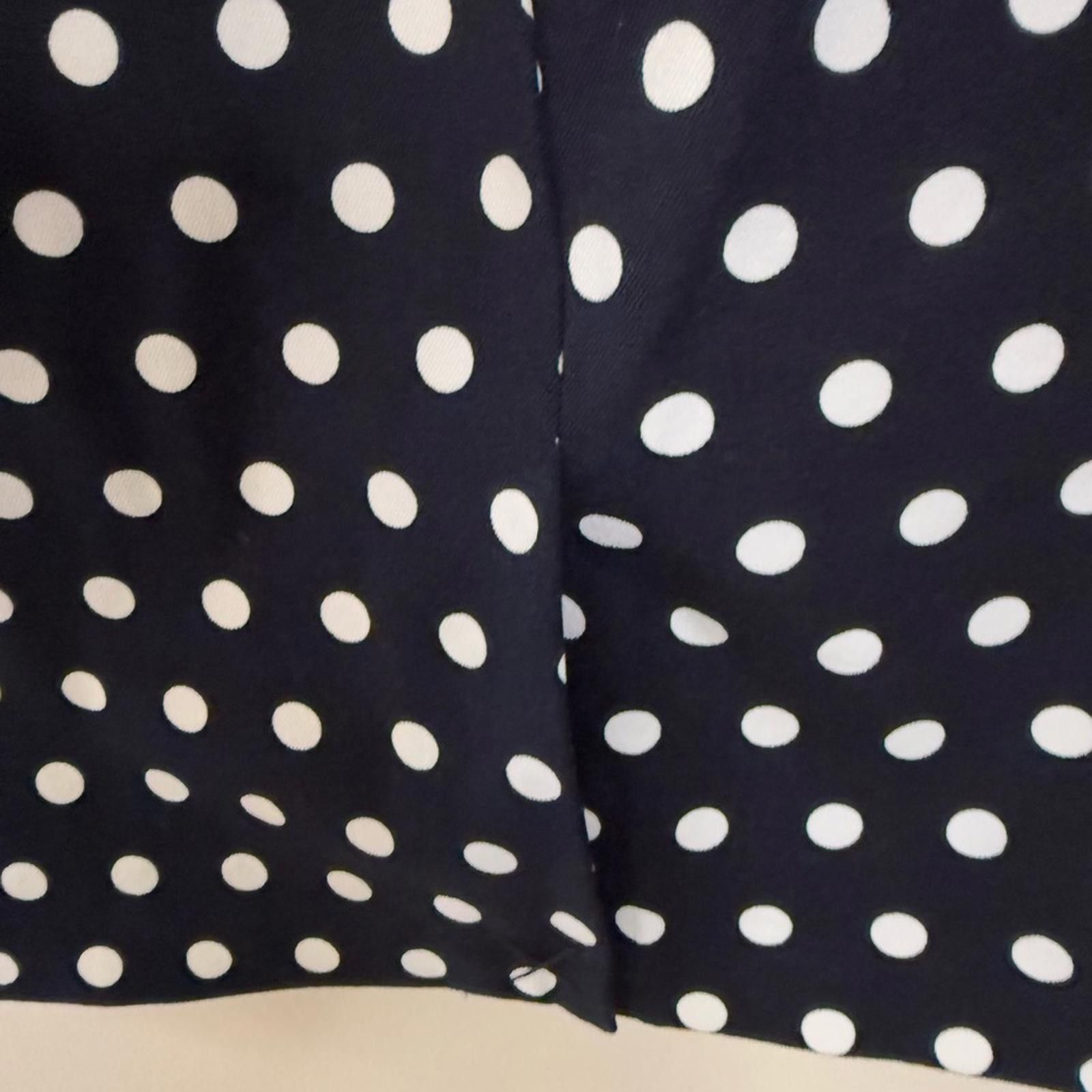 Other Banana Republic Factory black & white polka dot mini skirt 6 Size 28" / US 6 / IT 42 - 3 Thumbnail
