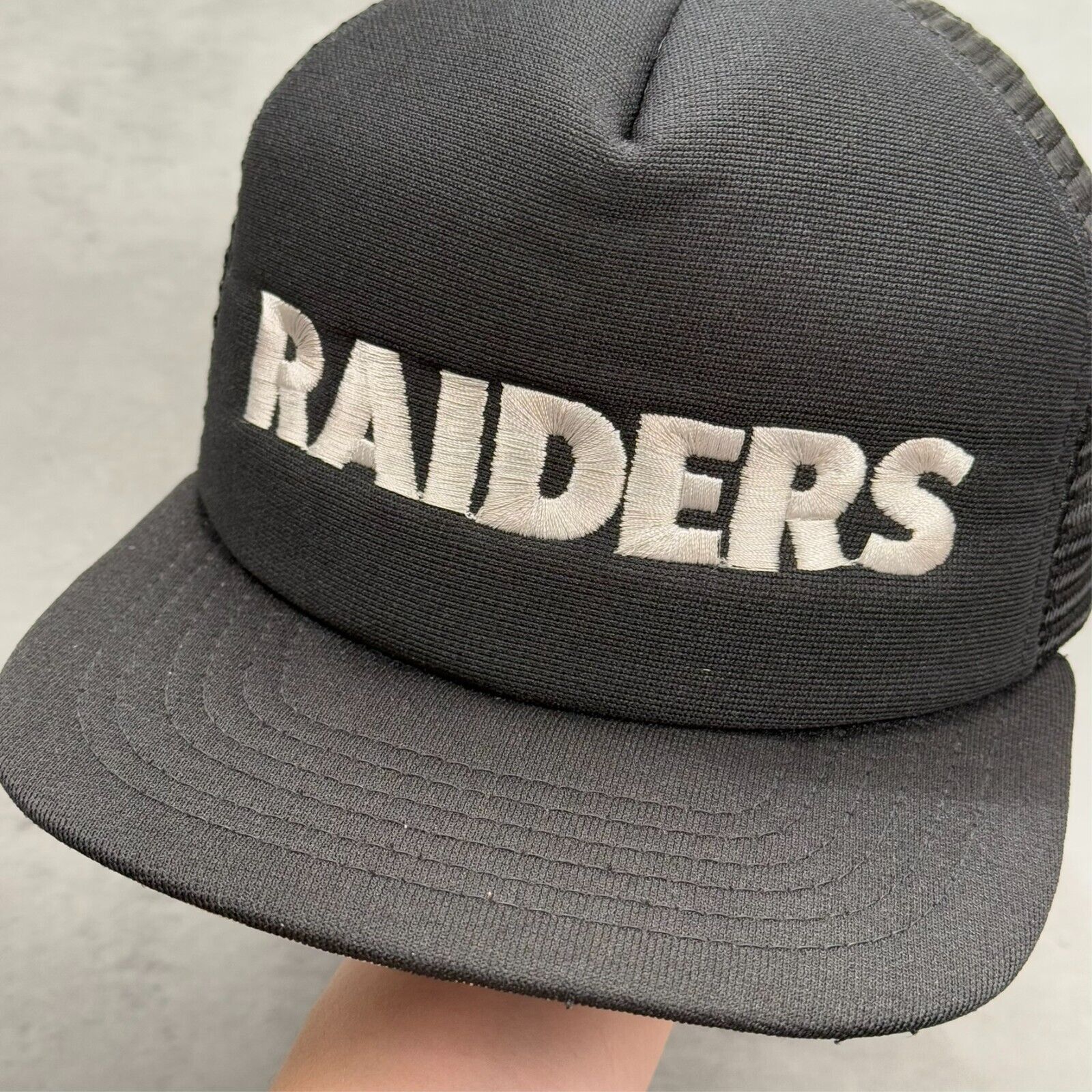 NFL × New Era × Vintage Vintage Las Angeles Oakland Raiders NFL New Era Hat Size ONE SIZE - 2 Thumbnail