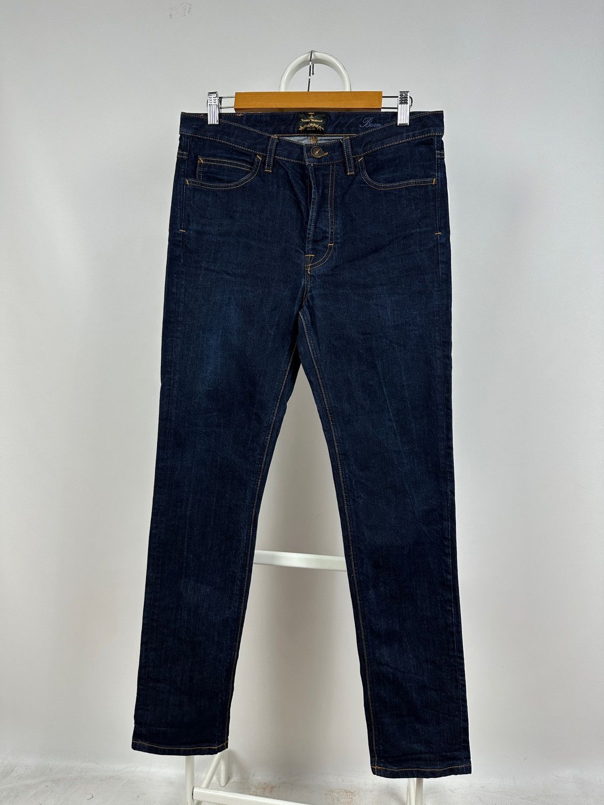 Vivienne Westwood Vivienne Westwood Navy Blue Denim Jeans Pants Size US 30 / EU 46 - 3 Thumbnail