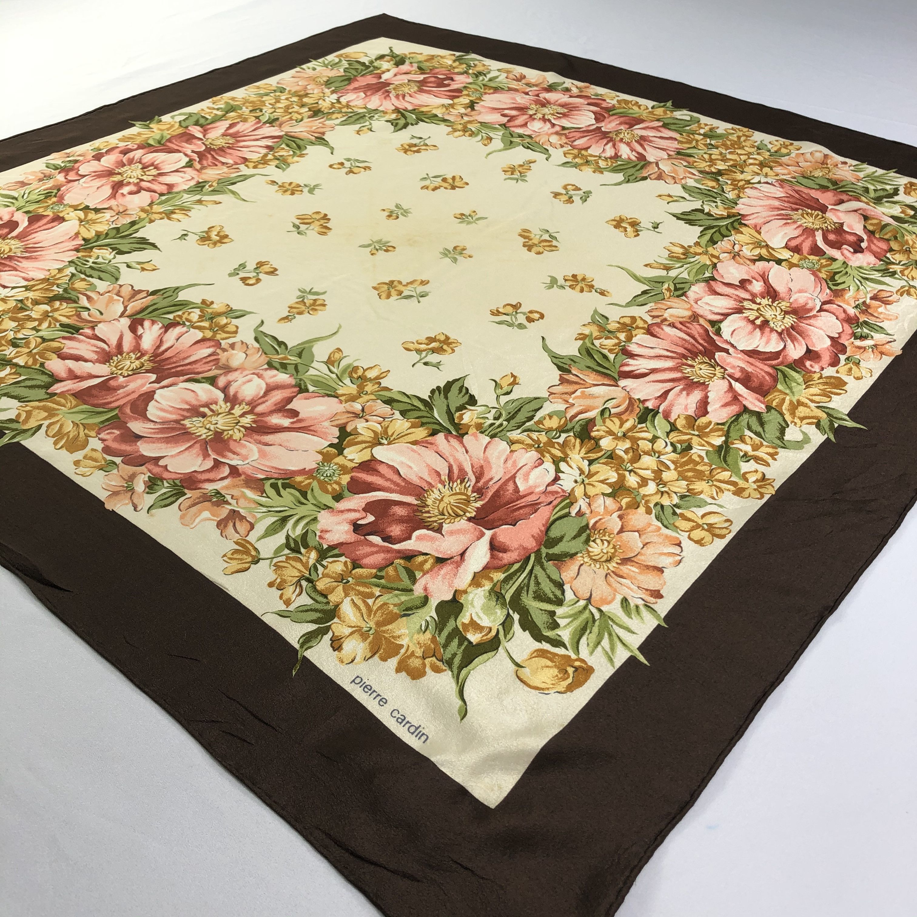 Pierre Cardin × Vintage Vintage Pierre Cardin Silk Scarf Size ONE SIZE - 4 Thumbnail
