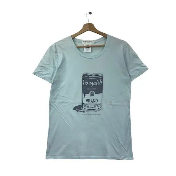 Andy Warhol × Vanquish Vtg ANDY WARHOL x VANQUISH Japan Campbell’s Soup Tee Shirt Size US S / EU 44-46 / 1 - 1 Thumbnail
