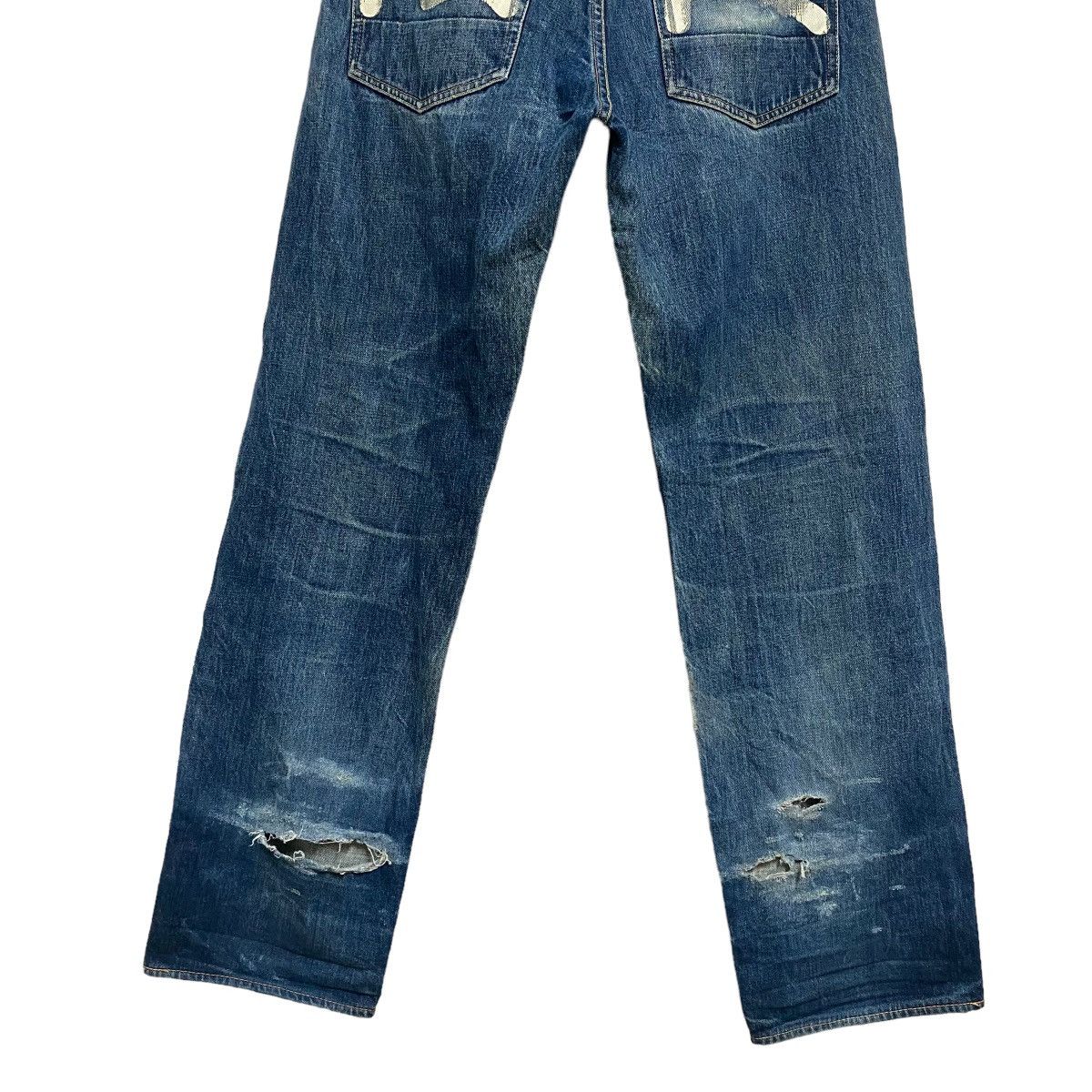 Evisu Vintage Evisu No.2 Denim Selvedge Painter Jeans Size US 32 / EU 48 - 14 Thumbnail