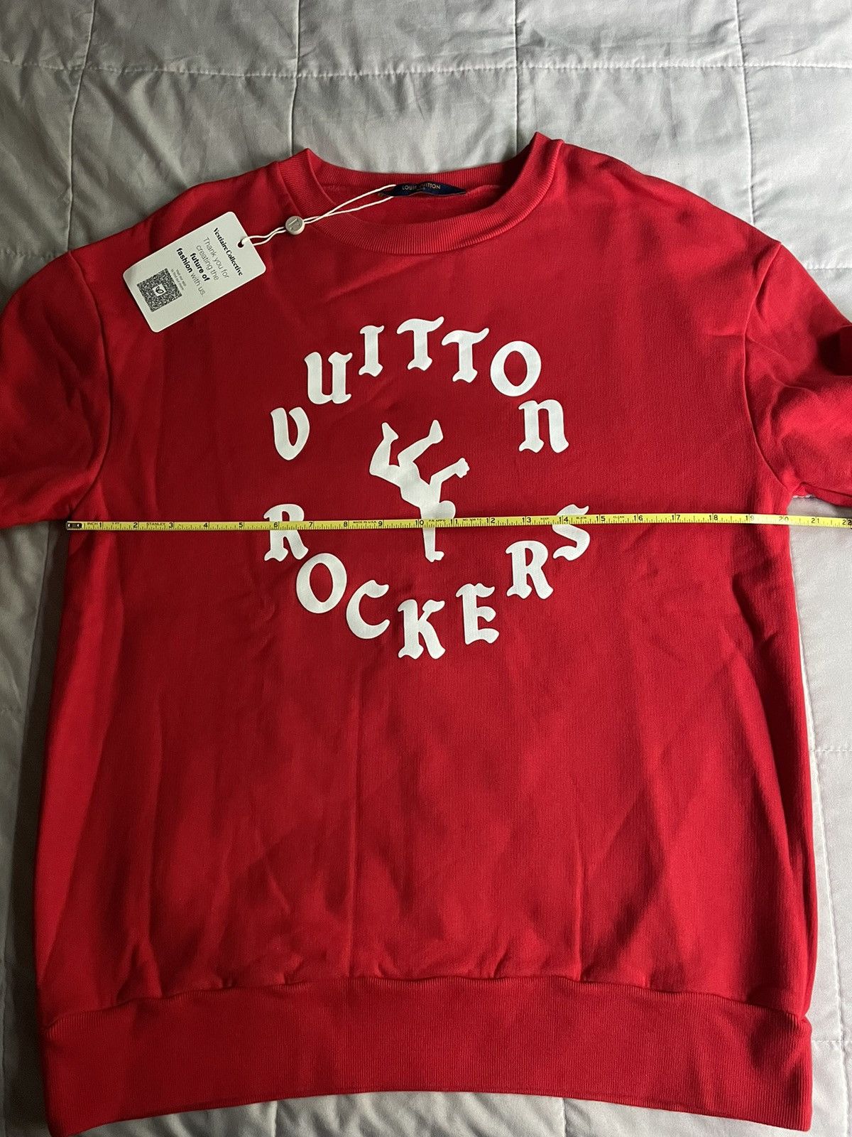 Louis Vuitton Louis Vuitton Amen Break Vuitton Rockers Red Crewneck Size US M / EU 48-50 / 2 - 6 Thumbnail