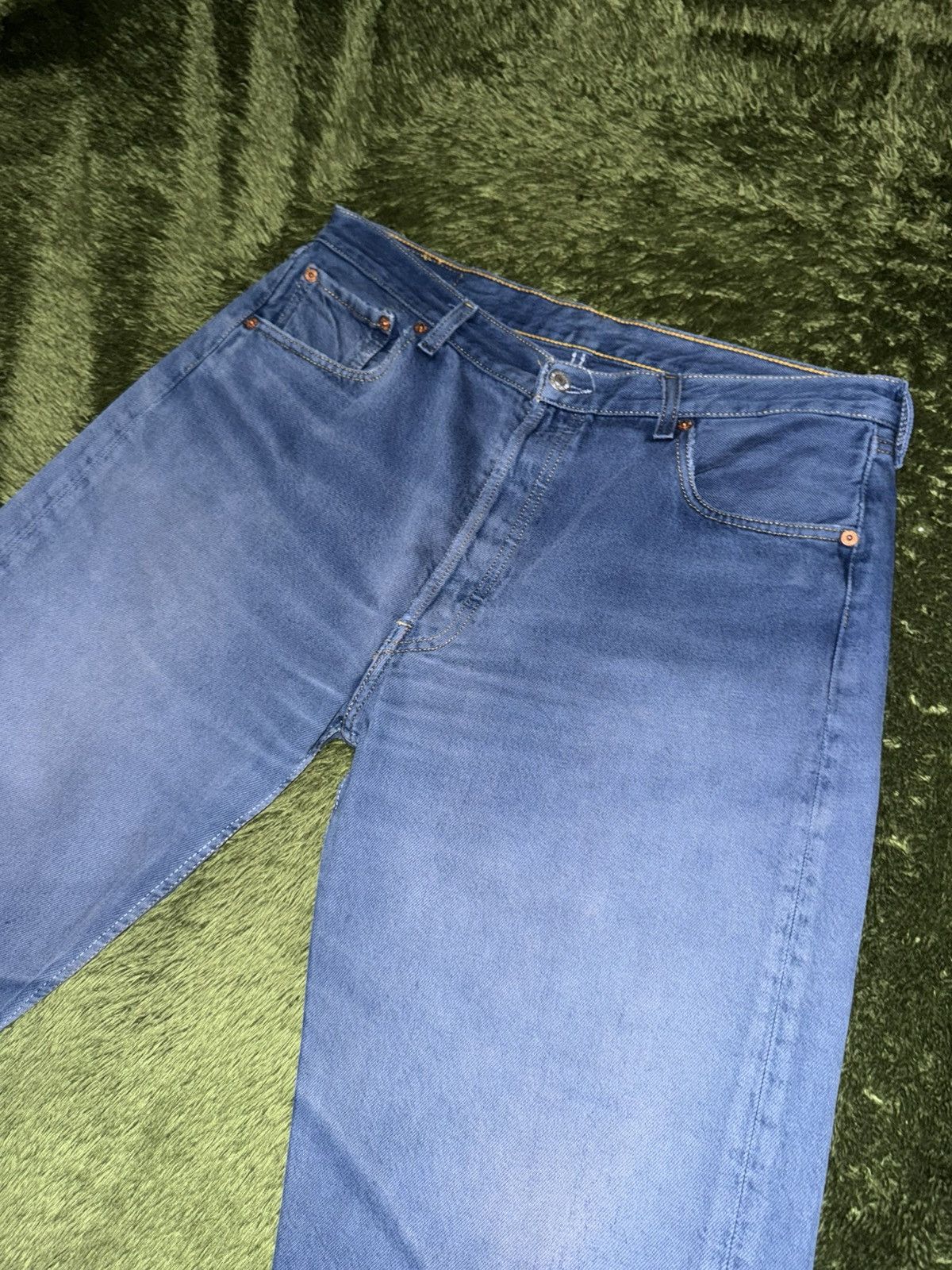 Levi's [W36/L36] Levi’s 501 Europe Hand-Dyed Wash Denim Pants Size US 36 / EU 52 - 2 Thumbnail
