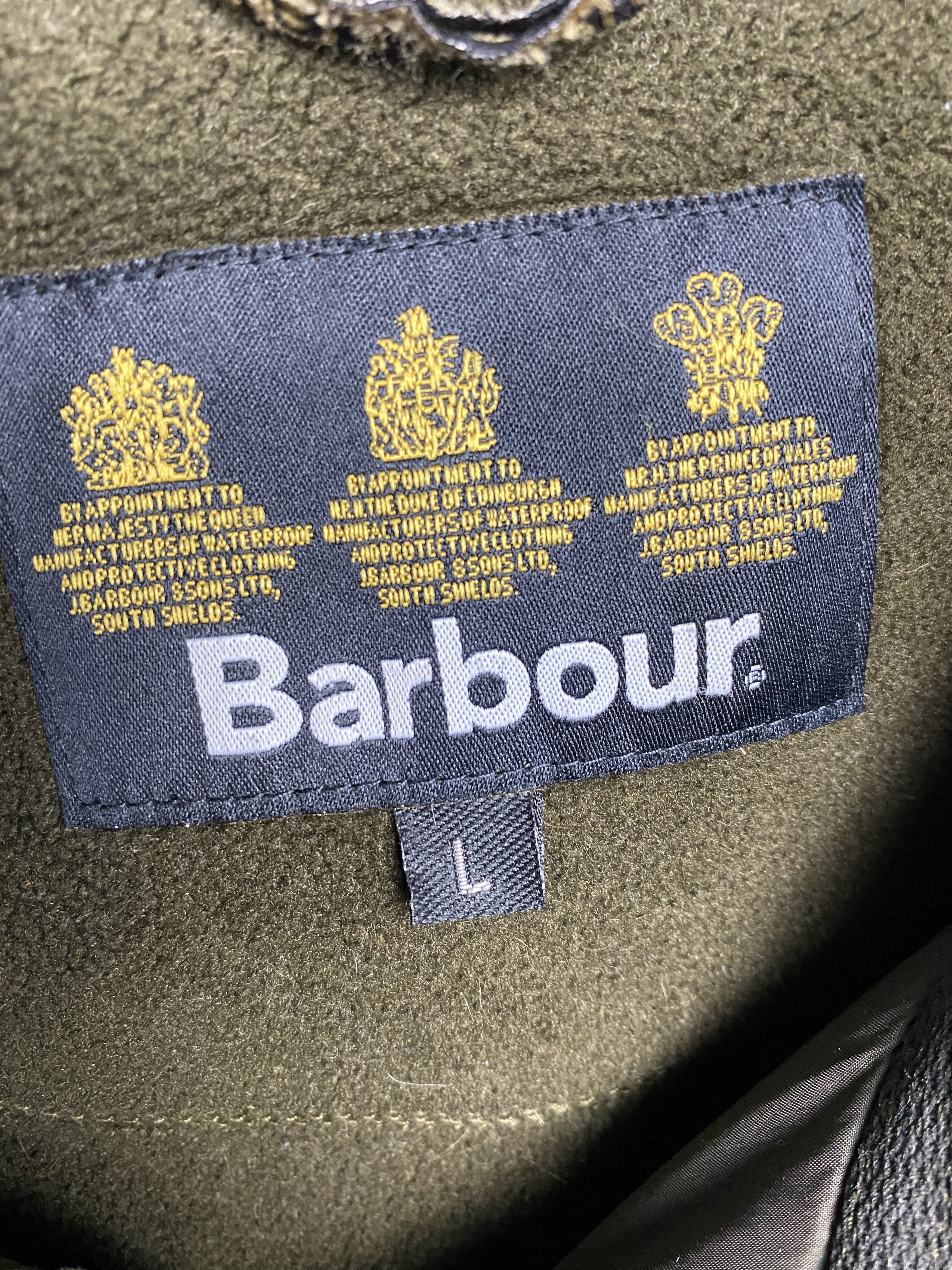 Barbour × Vintage Barbour Vintage Mens Cumberland Fleece Jacket Size US L / EU 52-54 / 3 - 5 Thumbnail