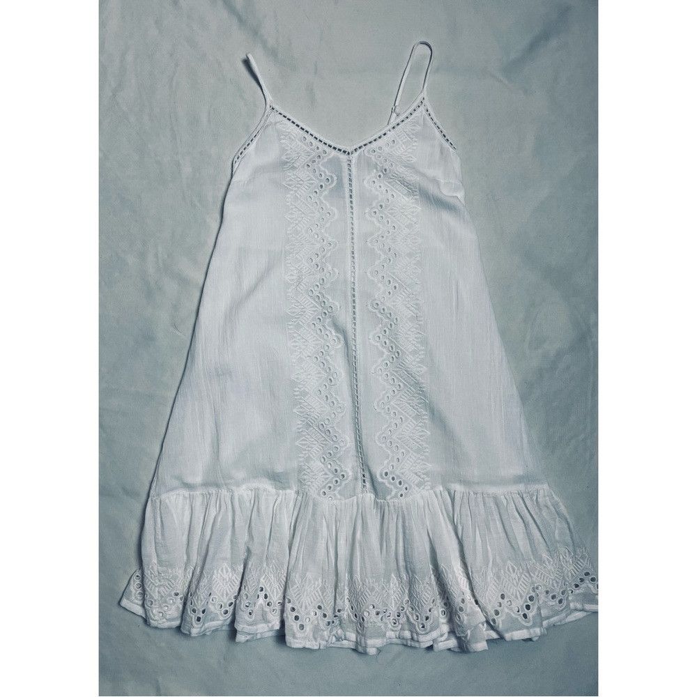 House of Harlow NWT New House of Harlow 1960 White Cotton Embroidered Dress Size XS / US 0-2 / IT 36-38 - 5 Thumbnail
