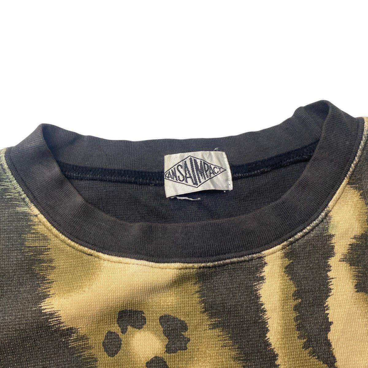 Kansai Yamamoto 2000's Kansai Yanamoto Tiger Face Sweatshiet Size US XXL / EU 58 / 5 - 6 Thumbnail